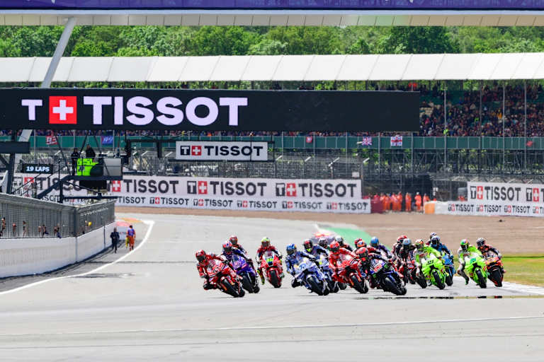 Der Silvestone-GP musste zweimal gestartet werden