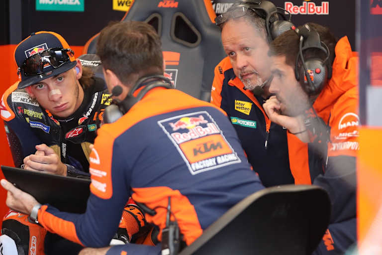 Spurensuche in der Box von Red Bull KTM Factory Racing
