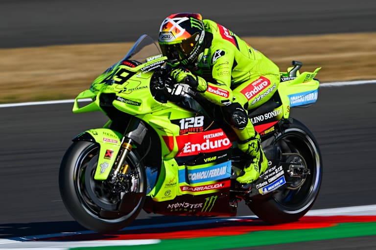 Bestzeit: Fabio Di Giannantonio brachte Ducati im FP2 an die Spitze