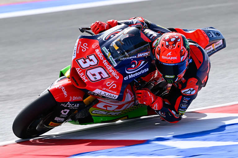 Überraschte mit Startplatz 3: Moto2-Rookie Angel Piqueras