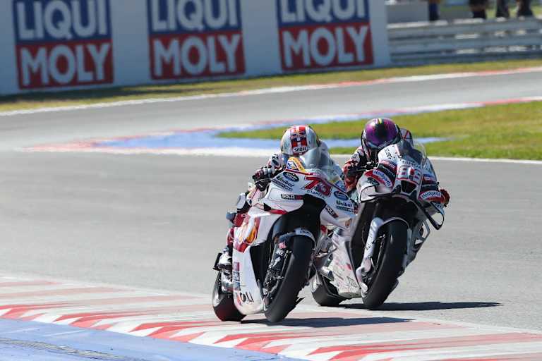 Alex Marquez schnappte sich Jorge Martin für Platz 2