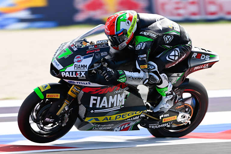 Zurück auf dem Moto2-Podest: Barry Baltus (3.)