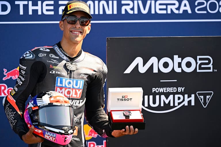 Senna Agius war in Misano der schnellste Moto2-Racer
