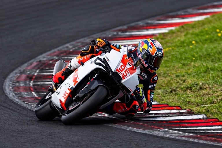 Tauschte in Most die Kalex-Moto2 gegen eine 990er-KTM: Collin Veijer