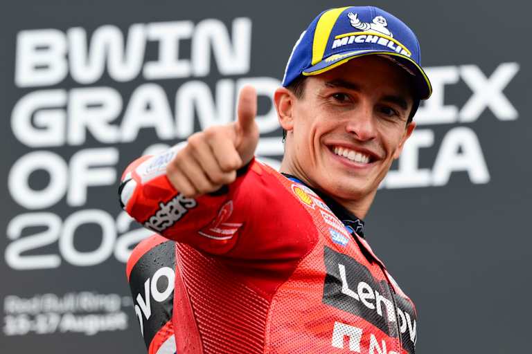 Ließ nichts anbrennen in Österreich: Doppelsieg für Marc Marquez
