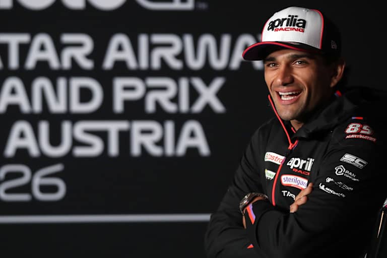 Punktgleich mit Marc Marquez: Aprilia-Pilot Jorge Martin