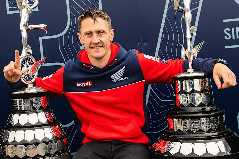 Dean Harrison gewann 2026 die Senior-TT