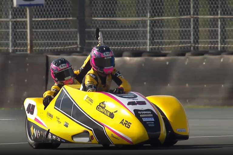 Start-Ziel-Sieg für Harry Payne/Kevin Rousseau im Assen-Sprint
