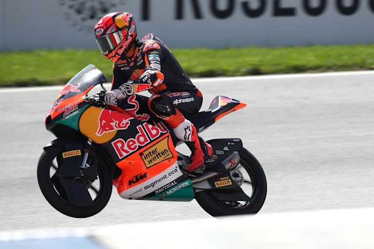 Platz 2 für KTM-Ajo-Youngster Brian Uriarte