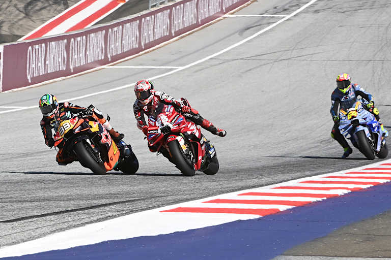 Brad Binder überholte Pecco Bagnaia