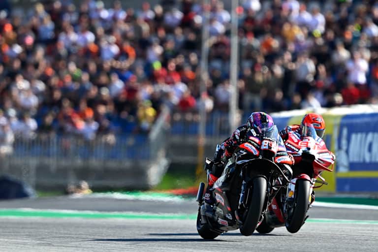 WM-Tabellenführer Jorge Martin und WM-Verfolger Marc Marquez