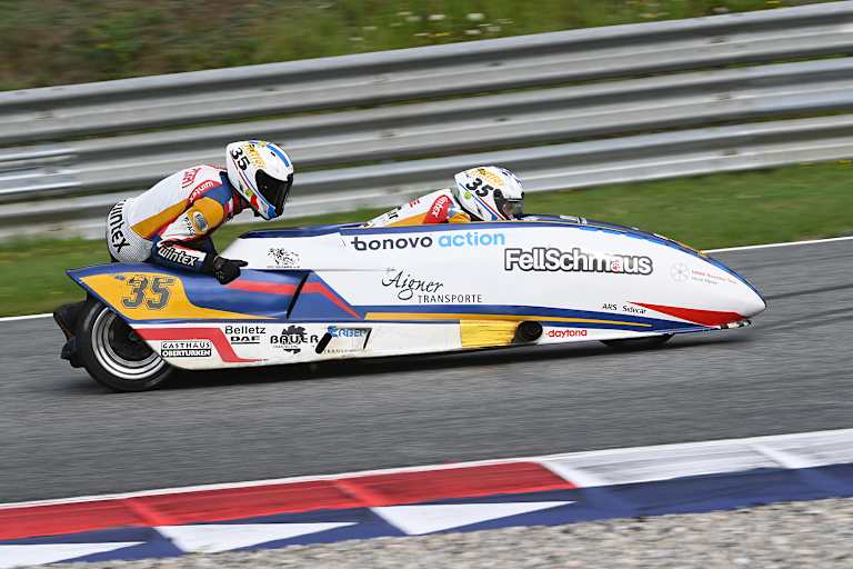 Patrick Werkstetter mit Beifahrer Valentin Pirat