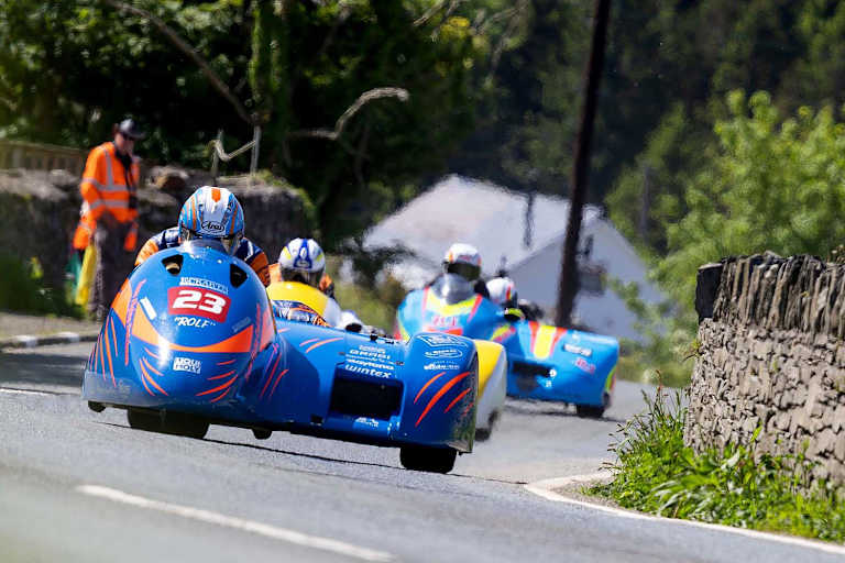 2027 sind die Seitenwagen wieder Teil der Tourist Trophy
