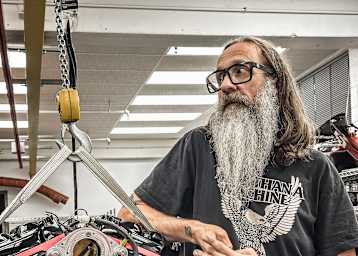 Chefmechaniker Jason Motol