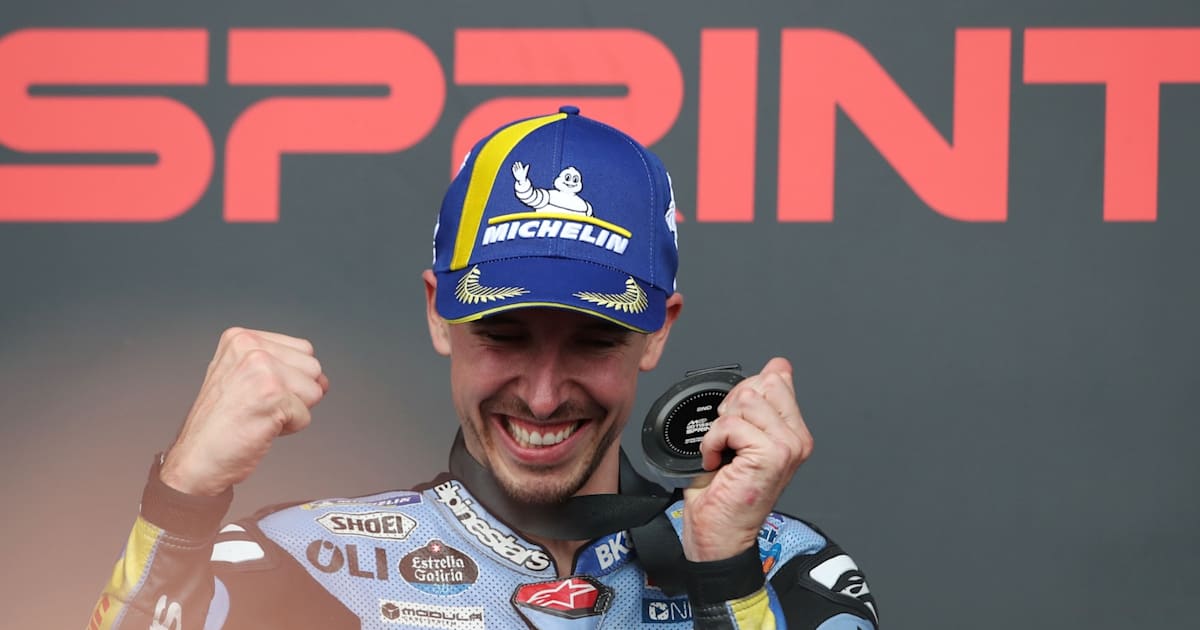 Gresini rider Alex Márquez (2nd) commented in the MotoGP lounge: “It ...