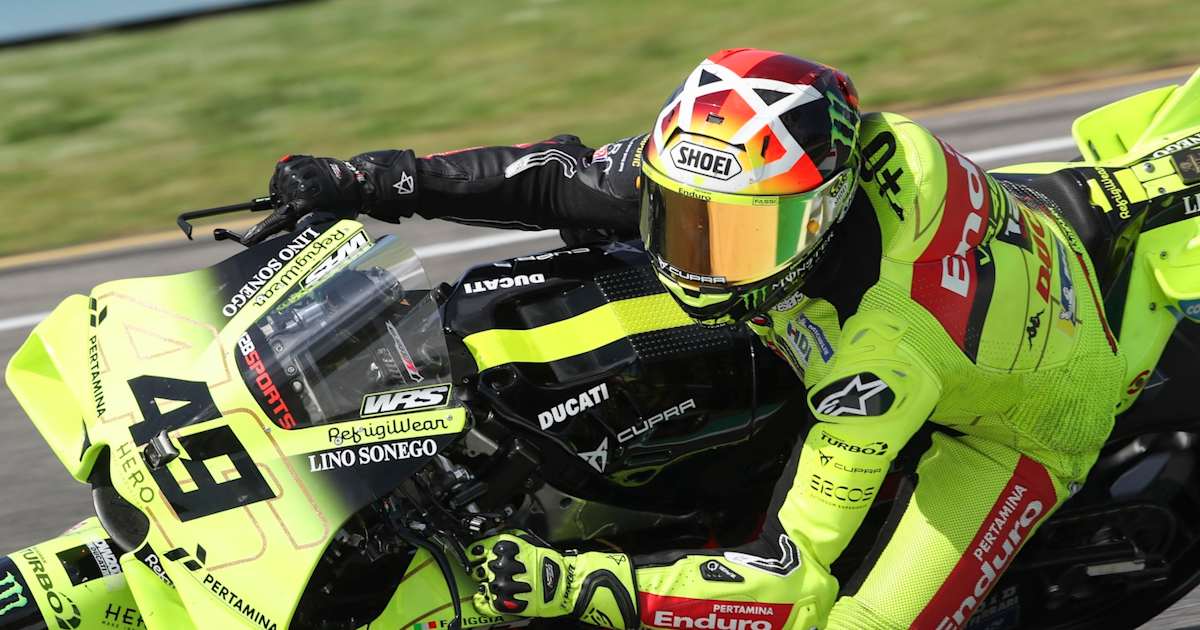 Di Giannantonionun MotoGPde birincisi, Aprilia ile zirve hız rekoru!