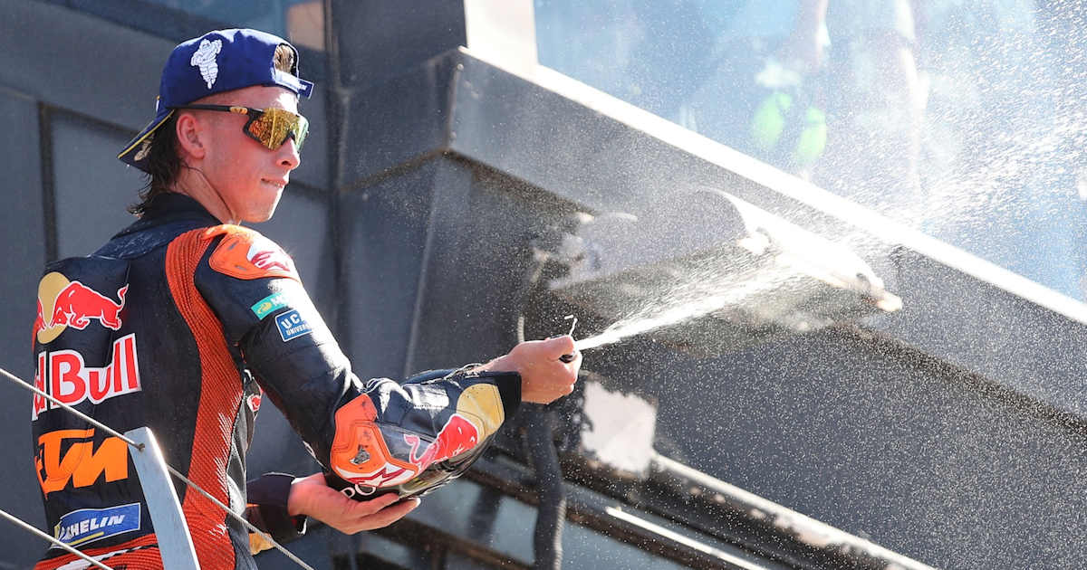 KTM-Ass Acosta yarışta üçüncü dereceyi aldı