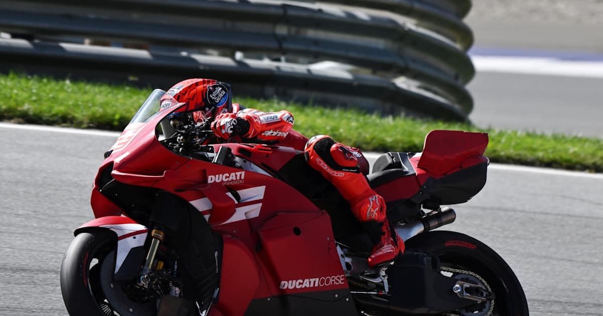 Red Bull Ring exclusive: 850cc MotoGP test with Márquez, Acosta, Zarco ...