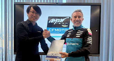 Zuversicht: CFMOTO und Jorge Martinez arbeiten weitere fünf Jahre zusammen