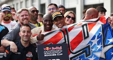 Red Bull Ring: Kristian Daniel Junior und Senior jubelten gemeinsam