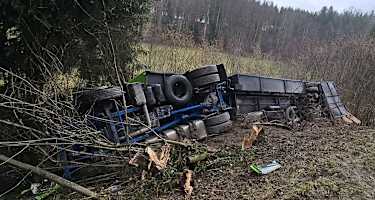 Der verunglückte Transporter vom Kawasaki-Team Bolliger Switzerland