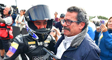 MiniGP-Weltfinale 2025 in Valencia: Diego Gonzalez mit Carlos Lavado
