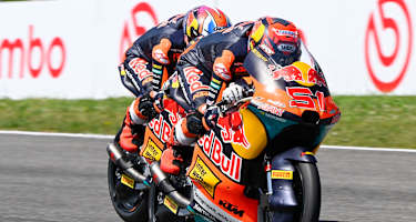 Moto3-Sieger in der Toskana: Brian Uriarte vor Alvaro Carpe