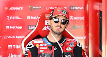 Der Aragon-Sprint war für Ducati-Werksfahrer Bagnaia eine Nullnummer
