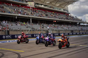 Der «Showrun» der MotoGP in Austin