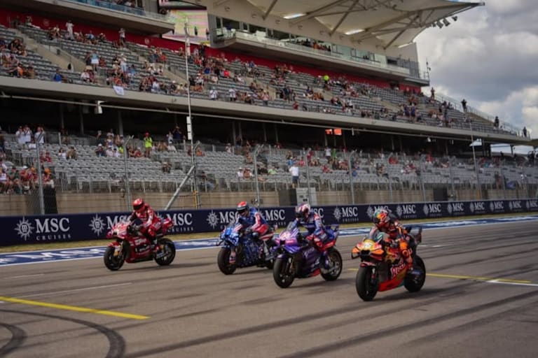 Der «Showrun» der MotoGP in Austin