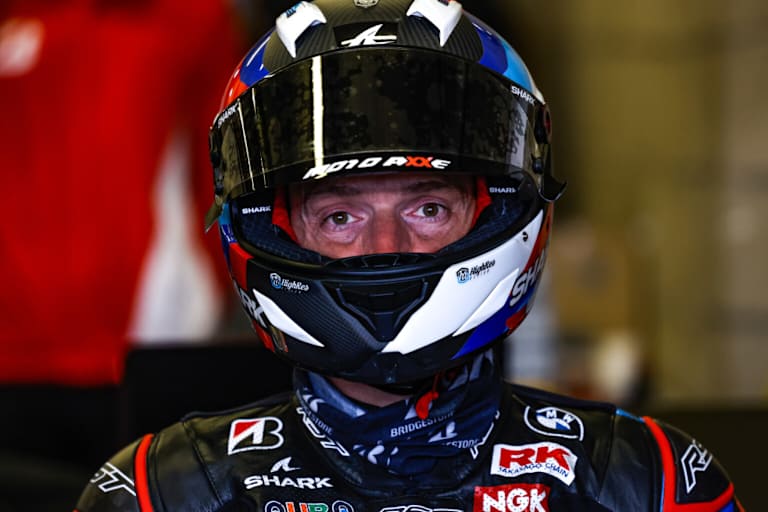 Sylvain Guintoli beim Test in Le Mans