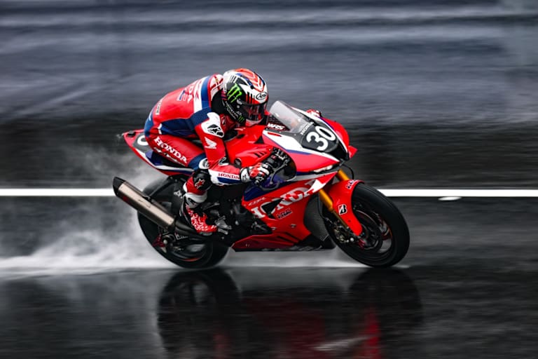 Auch im Nassen fühlt sich Jonathan Rea konkurrenzfähig