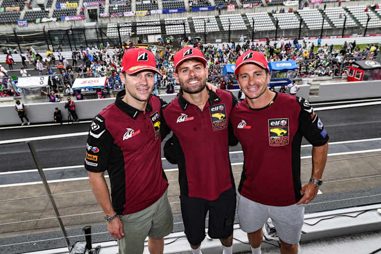 Marc VDS: Florian Marino, Alessandro Delbianco und Randy de Puniet