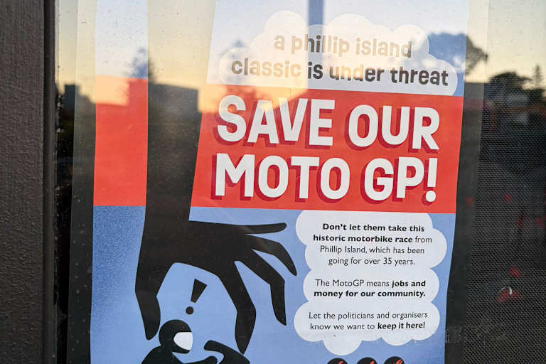 Für die Rettung des Phillip-Island-GP gibt es eine Petition