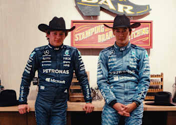 Kimi Antonelli und George Russell, Texas-Style