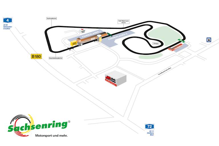 Wo ist was am Sachsenring