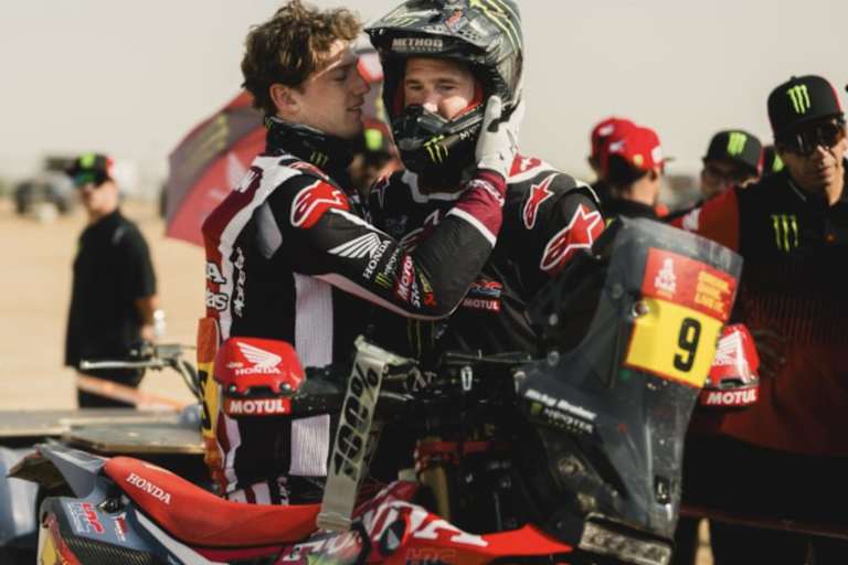 Ricky Brabec (re.): Am Boden zerstört