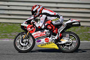 Leo Rammerstorfer konnte in Jerez ein gutes Gefühl aufbauen für seine Honda