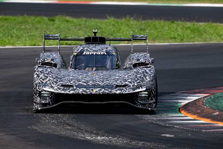 Blick auf das Ferrari-Hypercar für 2027