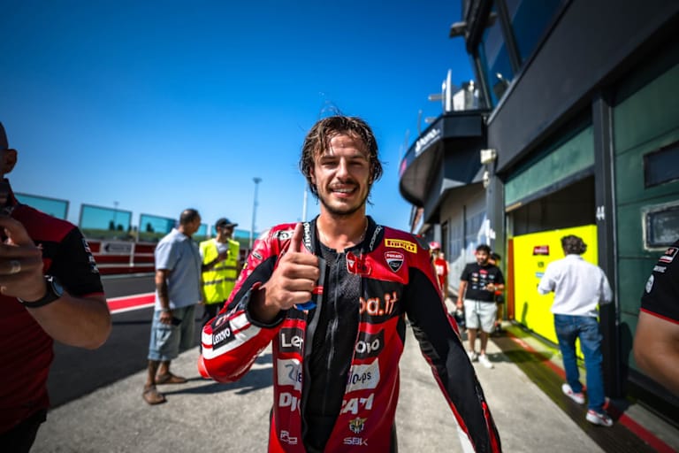Nicolo Bulega gewann das Ducati Race of Champions