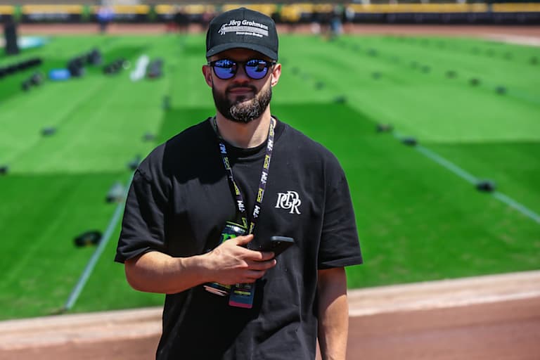 Erik Riss ist wieder zum Zuschauen verdammt