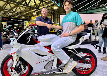 Phillip Tonn auf der Kove 450 RR: Bislang ohne Homologation