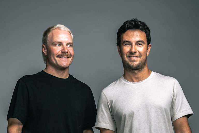 Valtteri Bottas und Sergio Pérez