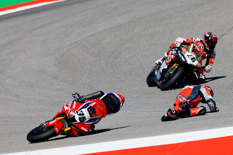 Somkiat Chantra hatte ein schwieriges Debüt in der Superbike-WM