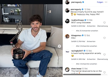 Pierre Gasly, Dritter des Monaco-GP 2026