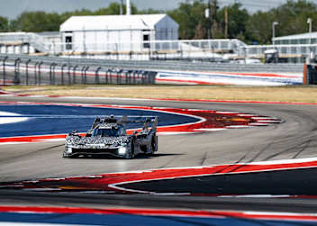 Der 2027er Ferrari für die FIA WEC beim Test in Austin