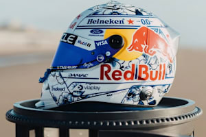 Der Helm von Max Verstappen fürs Heimrennen in Zandvoort