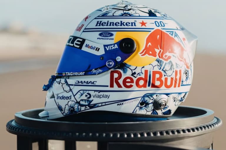 Der Helm von Max Verstappen fürs Heimrennen in Zandvoort