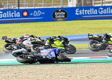 Alex Marquez gab seinen Fehler sofort zu