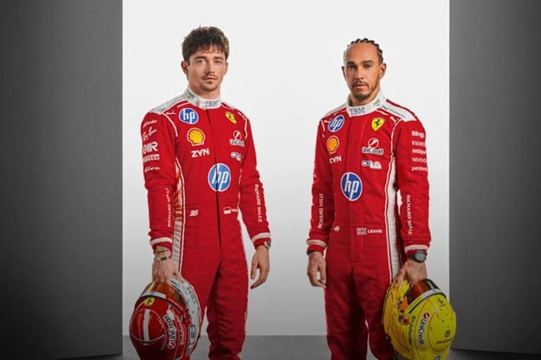 Charles Leclerc und Lewis Hamilton